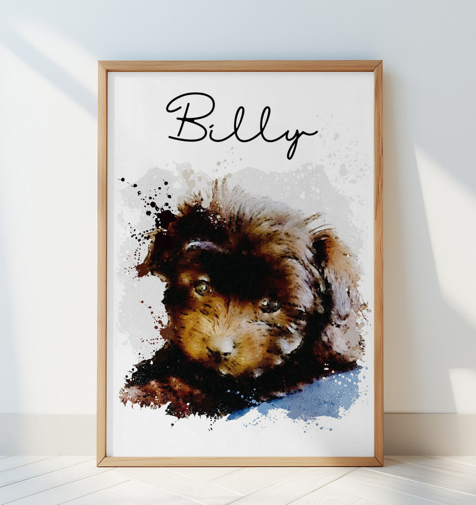 Personalized pet portraits